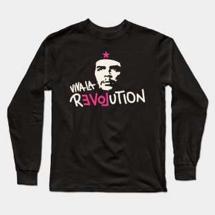 Che Guevara - viva la Revolution - hasta la victoria siempre - marxism - cuba Long Sleeve T-Shirt